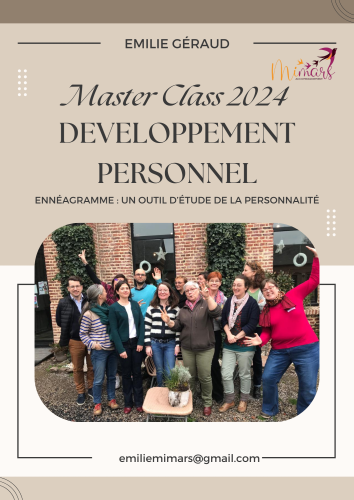 14 et 21 Mars 2024, un nouvel Atelier Développement personnel: Master Class Ennéagramme