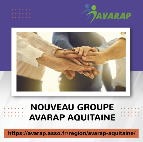 Bienvenue aux participants du groupe 96 de l’Avarap Aquitaine qui débutera ce 11 janvier !