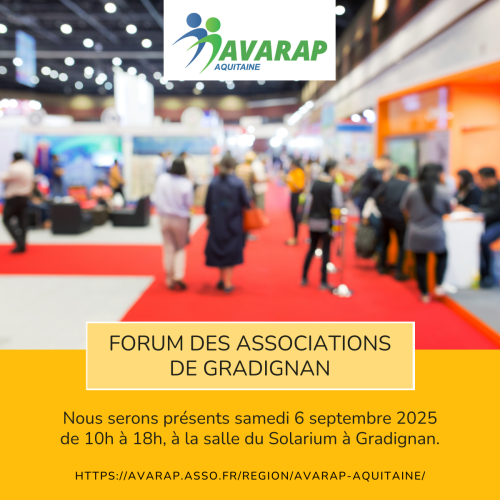 L’Avarap Aquitaine au Forum des Associations de Gradignan