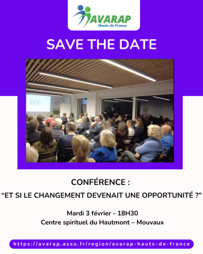 Conférence « Et si le changement devenait une opportunité ? « 