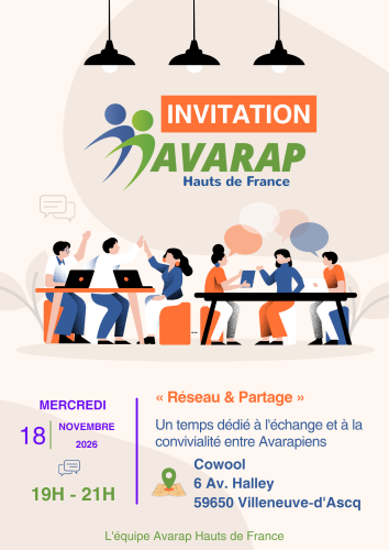 Prochaine soirée « Résaute » Réseau & Partage du 18Nov26