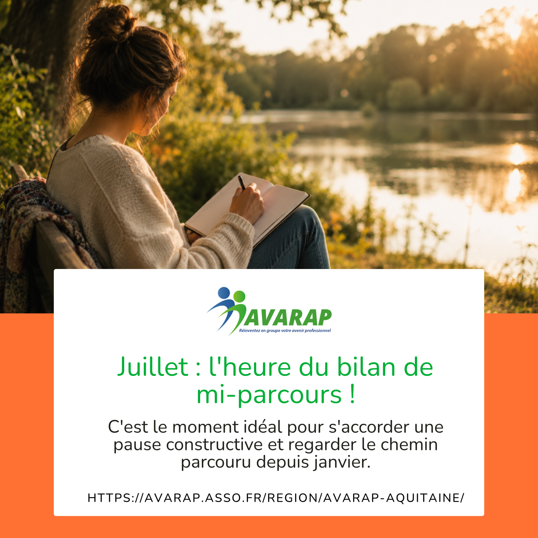 L'été : le bon moment pour faire un bilan de mi-parcours.